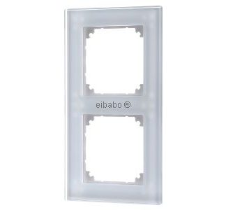Рамка со стеклом, двусторонняя, светлая/белая, горизонтальная/вертикальная - Рамка 2-белая, белая 489219