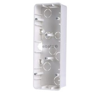 Корпус для трехполярного датчика AP, белый/глянцевый - Корпус для поверхностного монтажа, 3 белых датчика, белый 519319