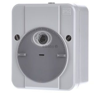 Светло-серый сумеречный переключатель с задержкой переключения - Сумеречный переключатель 3 ... 2000 лк ...