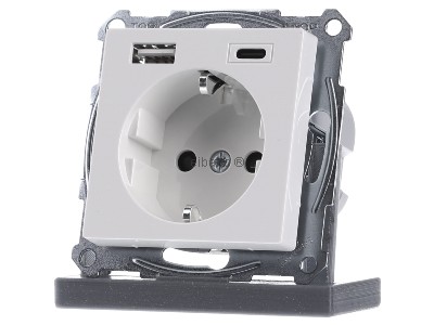 Розетка Schuko с USB-зарядным устройством - Вилка MEG2367-0319