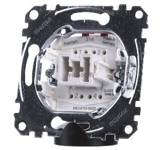 2-контактный выключатель 10AX 250 В переменного тока - 2-полюсный встраиваемый выключатель MEG3112-0000