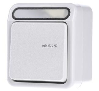 Кнопка отсутствует, однополюсный контакт, белый MEG3150-8019