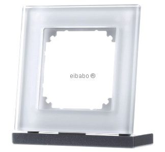 Рама из натурального стекла, 1 шт., кристально-белый цвет, M-Plan - одинарная рама MEG4010-2320