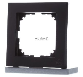 1 матовая черная рамка - Одинарная черная рамка MEG4010-3603
