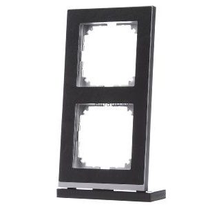 Двойная декоративная рама из сланца/алюминия - двухсекционная рама MEG4020-3669