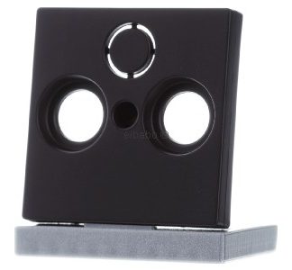 Центральная пластина, матовый разъем для антенны SW - Центральная крышка SAT MEG4123-0403