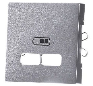 Центральная алюминиевая пластина для вставки USB-зарядного устройства - Центральная крышка USB-порта MEG4367-0460