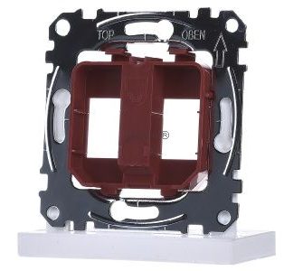 Красная монтажная пластина для разъема - Базовый модульный разъем MEG4566-0006