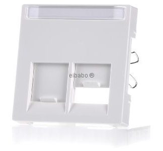 Центральная пластина, двойная полярная, белая - Центральная крышка ОАЭ / ОАЭ (ISDN) MEG4574-0319