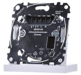 Встраиваемая панель управления рулонными шторами - Встраиваемая панель управления рулонными шторами MEG5165-0000