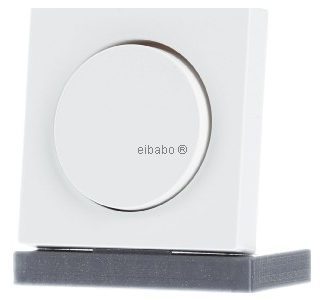 Белая центральная панель с ручкой - Белая крышка диммера MEG5250-0419