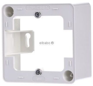 Рамка для точки доступа 43x85x85, чисто белый цвет - Корпус для поверхностного монтажа, односекционный, белый, артикул 130829-4302-I