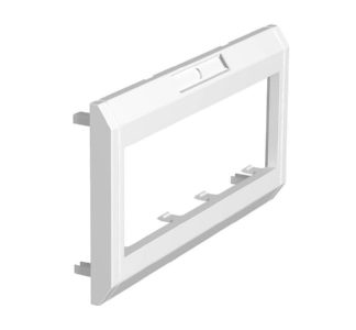 Рамка для крышки из 3 частей - белая рамка, складывающаяся в 3 слоя, ADR-45 3 RW