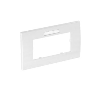 Маскирующая рамка 2x 84x140 мм, чисто белая - Рамка 2-створчатая, белая AR45-BF2 RW