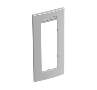 Рамка крышки для модуля 45, тройная - трехсекционная алюминиевая рама AR45-BSF3 AL