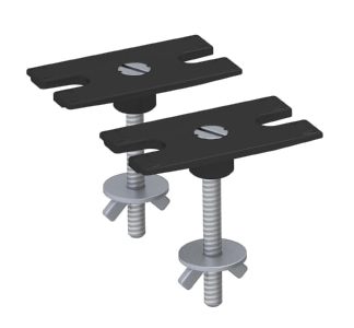 Комплект для настольного монтажа - коричневый удлинитель с розетками DBZ-BST