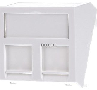 Технология передачи данных поддерживает чисто белый цвет 45x45 мм - базовый элемент с центральной крышкой DTS-2RM...