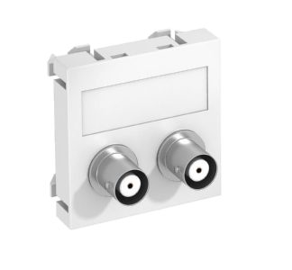 BNC 45x45 мм RWS аудиомедиа - Базовый элемент с центральной крышкой MTG-2BC F RW1