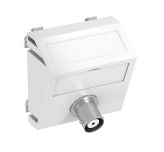 Мультимедийный носитель Видео BNC - Базовый элемент с центральной крышкой MTS-BC F RW1