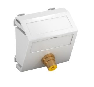 Мультимедийный носитель 45x45 мм rws - Базовый элемент с центральной крышкой MTS-R F RW1