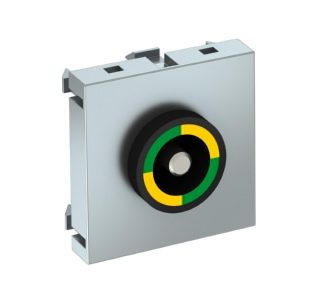 Окрашенный алюминиевый уравнительный блок - заземляющая розетка PAD-ID6 AL1