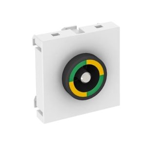 Белоснежная коробка для выравнивания потенциалов - заземляющая розетка PAD-ID6 RW1