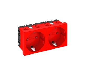 Розетка с углом 0 градусов, двойной защитный контакт - Штепсельная розетка STD-D0 SRO2