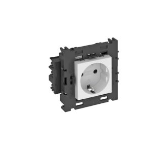 Розетка 0 градусов, 1x 250 В, 10/16 А, Schuko - электрическая розетка STD-D0C8 RW1