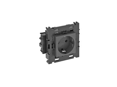 Розетка 0 градусов, 1x 250 В, 10/16 А, Schuko - электрическая розетка STD-D0C8 SWGR1