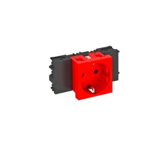 Розетка 0 градусов, 1x 250 В, 10/16 А, Schuko - электрическая розетка STD-D0C SRO1