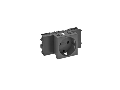 Розетка 0 градусов, 1x 250 В, 10/16 А, Schuko - электрическая розетка STD-D0C SWGR1
