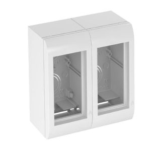 Базовая конфигурация модели. 120x130x64 RAL 9010 - Розетка (WG-AK RW)