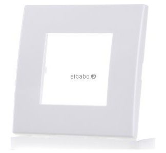 Цельная маскирующая рамка 84x84 мм, чисто белая - Цельная рамка белая AR45-F1 RW