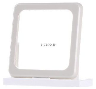 Рамка 1x белая горизонтальная/вертикальная - Рамка 1x кремово-белая, диаметр 80,671 см, ширина