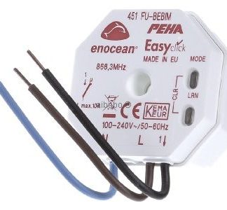 1-канальный радиоприемник с защитным кожухом, Energ.mes - Радиоприемник 868 МГц D 451 FU-B EBIM