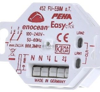 2-канальный радиоприемник, измерение энергии - Радиоприемник 868 МГц D 452 FU-EBIM O.T.