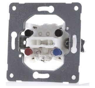 Переключатель-качелька, постоянное освещение. Клемма N, 10 А, 250 В - переключатель переменного тока, 3-позиционный D...