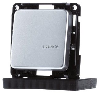 1-контактный алюминиевый выключатель EB - Встраиваемый алюминиевый выключатель D 711.70