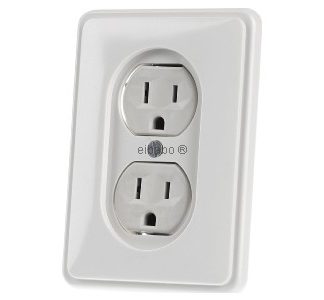 Розетка NEMA 2-позиционная, 15 А, 125 В, белая - NEMA D 80.6672/15 Розетка (выход) стандарта US W