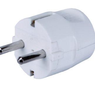 Центральная заземляющая вилка, белая, 3050104