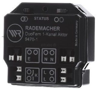 Универсальный привод DuoFern, 1-канальный - радиоприемник 434,5 МГц 9470-1