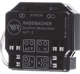 Привод с трубчатым двигателем DuoFern - радиоприемник 434,5 МГц 9471-2