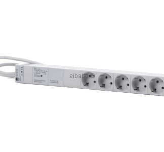 Многорозеточный удлинитель, 5 розеток с защитой от перенапряжения - Серый удлинитель DK 7240.230