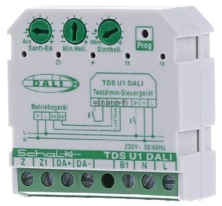 Встроенный сенсорный блок управления затемнением. Блок питания TDS U1 DALI.