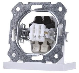 Вставка для устройства скрытого монтажа Delta - 2-полюсный выключатель рольставни 5TA2154