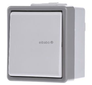 Настенный монтаж крестообразного выключателя Surface Delta, dGr/hGr - Промежуточный выключатель, 4-позиционный...