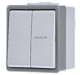 Двойной переключатель Delta surface,dGr/hGr - Чередующийся/чередующийся переключатель (2 шт.) ...