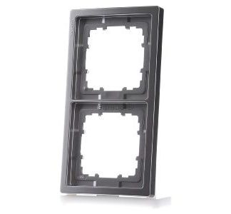 Двойная рама в стиле Delta, Plat/Metal - Double Platinum Frame 5TG1322-1