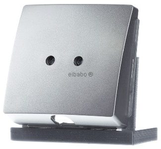 Металлическая розетка DELTA Style Platinum, 68 шт. - Кабельный вывод с центральным экраном, модель 5TG1335-1