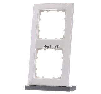 Двойная рама 151x80 мм ti/ws - двухсекционная алюминиевая рама 5TG2552-0